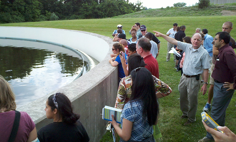 EPH students visit the Hanover Wastewater Treatment Plant