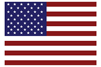 American flag icon